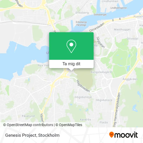 Genesis Project karta