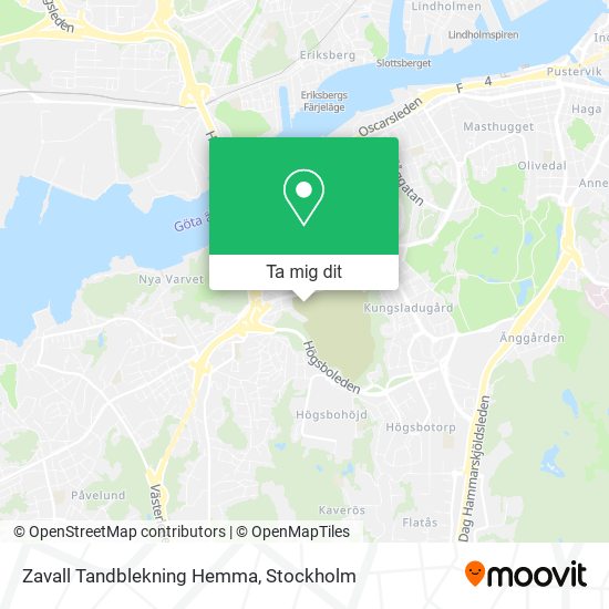 Zavall Tandblekning Hemma karta