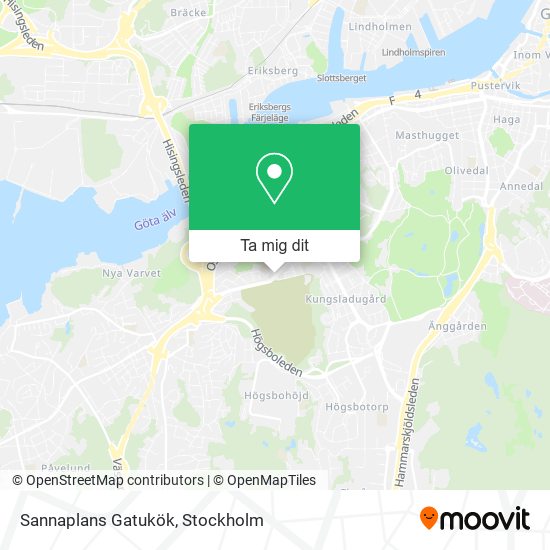 Sannaplans Gatukök karta