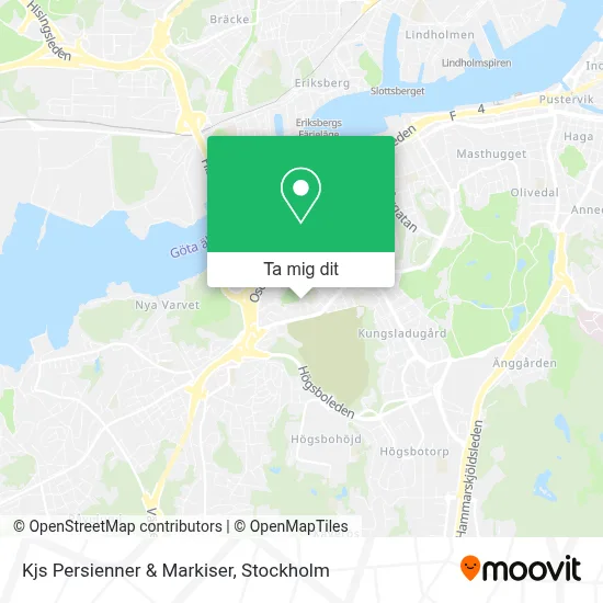 Kjs Persienner & Markiser karta