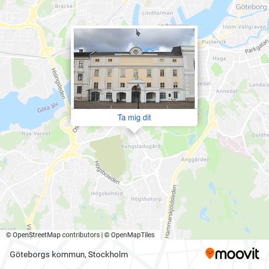 Göteborgs kommun karta