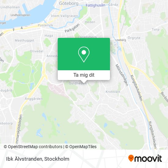 Ibk Älvstranden karta