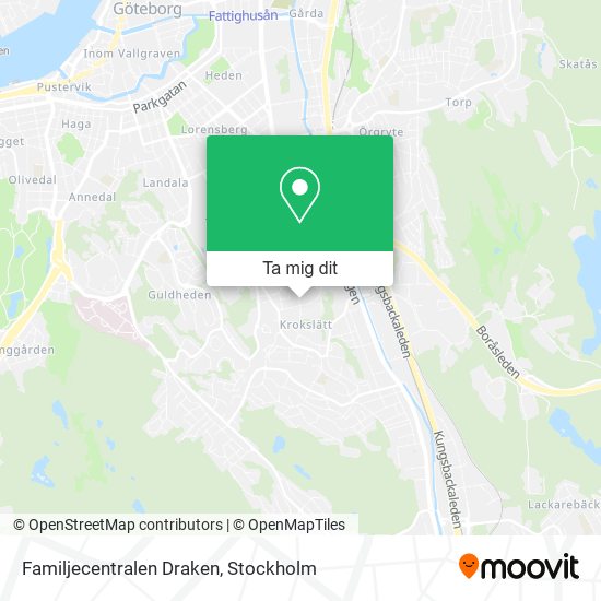 Familjecentralen Draken karta