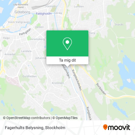 Fagerhults Belysning karta