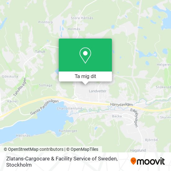 Zlatans-Cargocare & Facility Service of Sweden karta