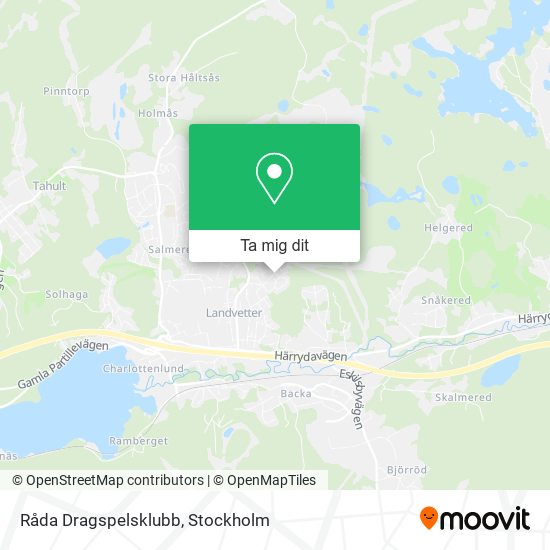 Råda Dragspelsklubb karta