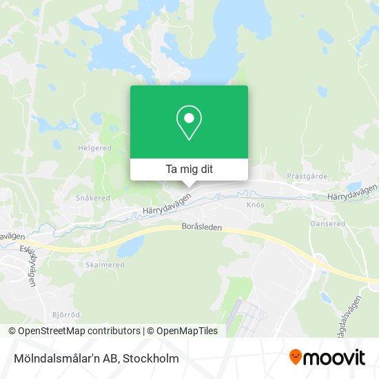 Mölndalsmålar'n AB karta