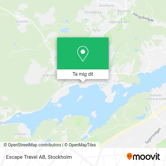 Escape Travel AB karta