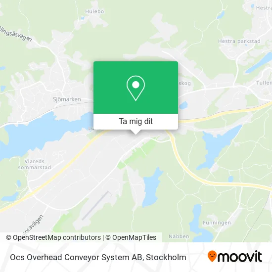 Ocs Overhead Conveyor System AB karta