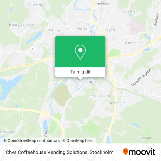 Chvs Coffeehouse Vending Solutions karta