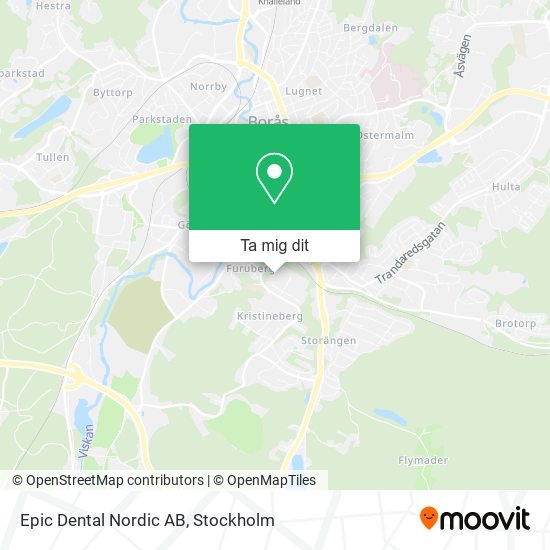 Epic Dental Nordic AB karta