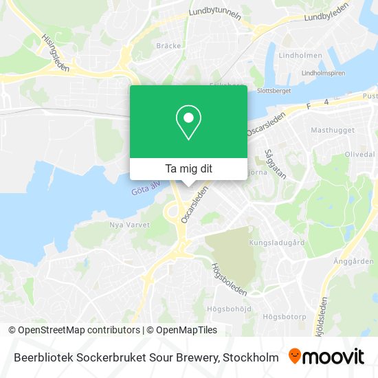 Beerbliotek Sockerbruket Sour Brewery karta