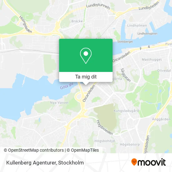 Kullenberg Agenturer karta