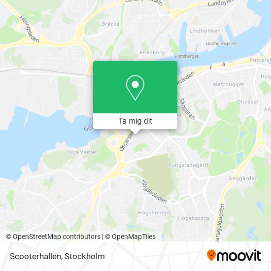 Scooterhallen karta