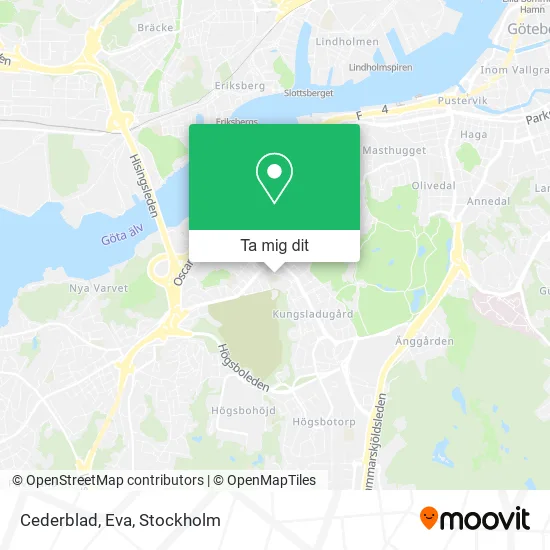 Cederblad, Eva karta