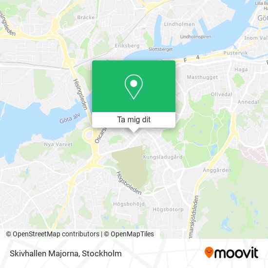 Skivhallen Majorna karta
