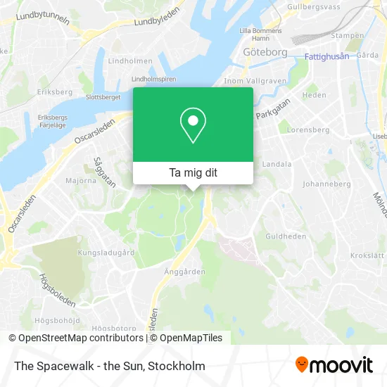 The Spacewalk - the Sun karta