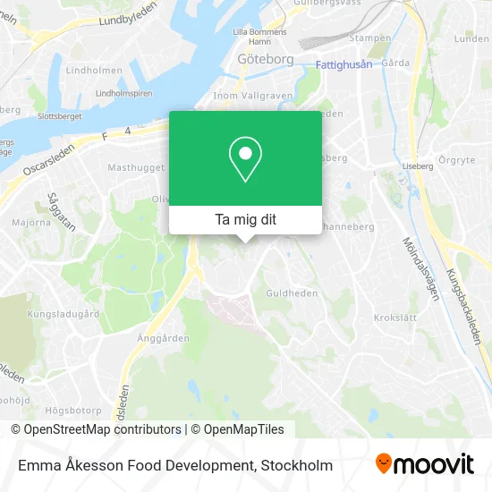 Emma Åkesson Food Development karta