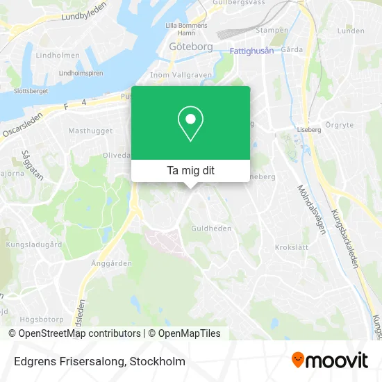 Edgrens Frisersalong karta