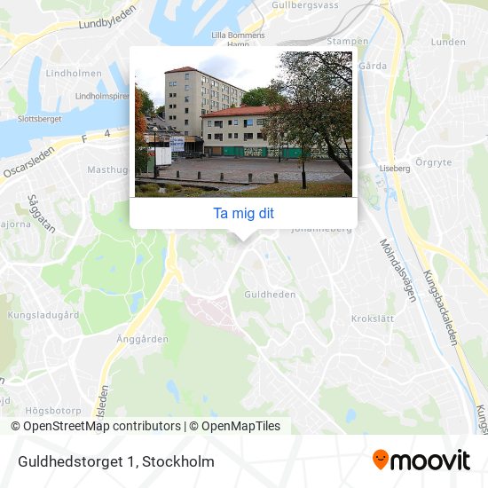 Guldhedstorget 1 karta