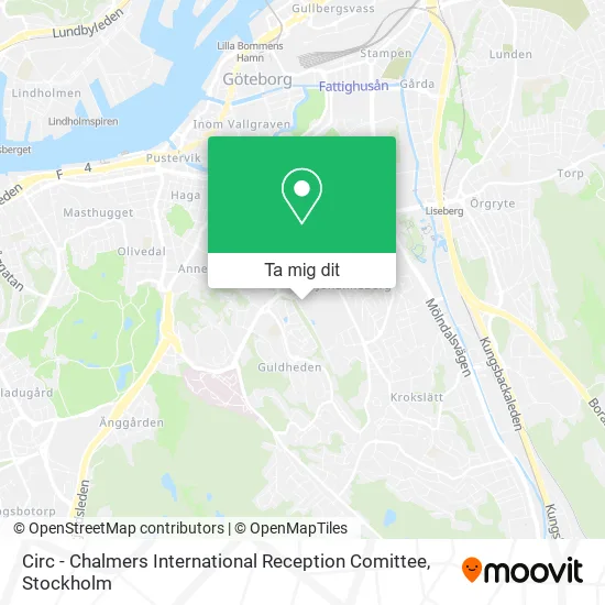 Circ - Chalmers International Reception Comittee karta