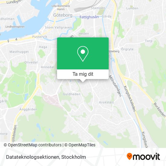 Datateknologsektionen karta