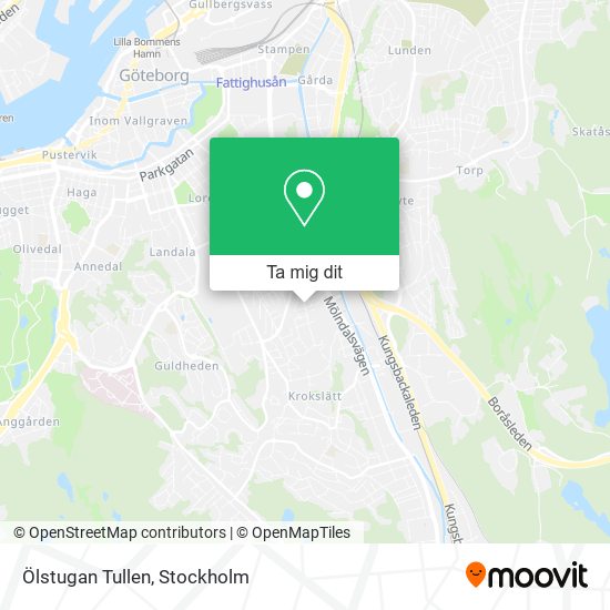 Ölstugan Tullen karta