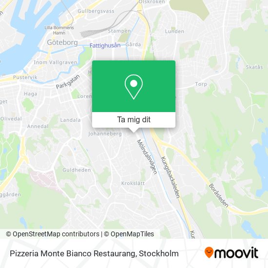 Pizzeria Monte Bianco Restaurang karta