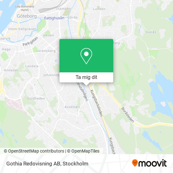 Gothia Redovisning AB karta