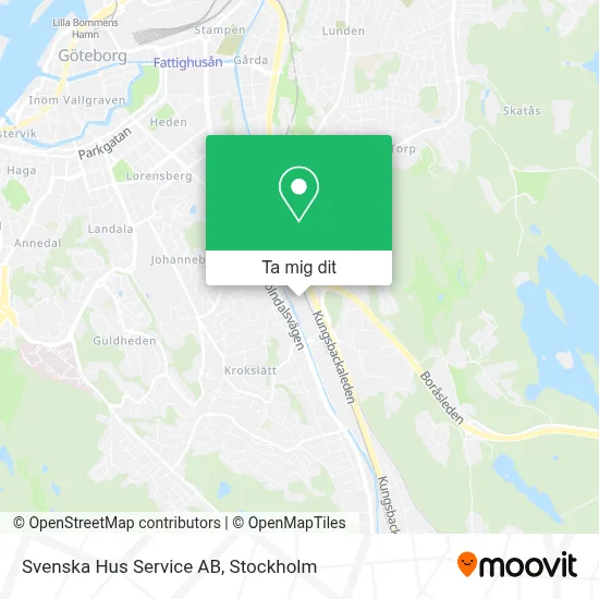 Svenska Hus Service AB karta
