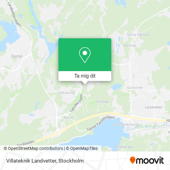 Villateknik Landvetter karta