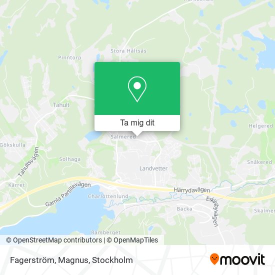 Fagerström, Magnus karta