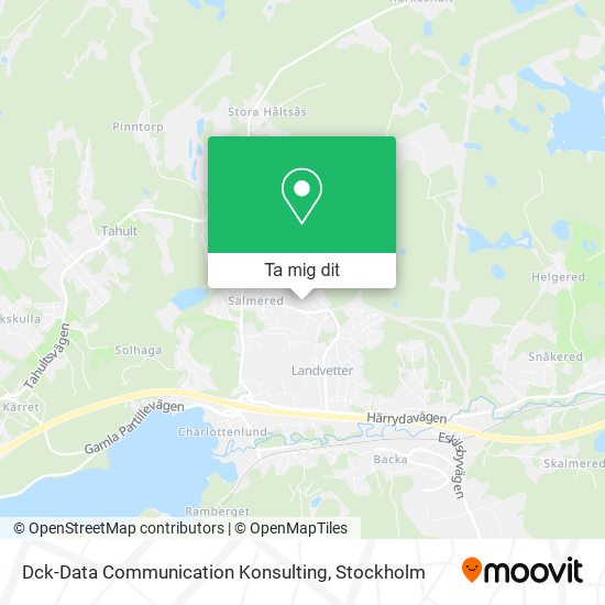 Dck-Data Communication Konsulting karta