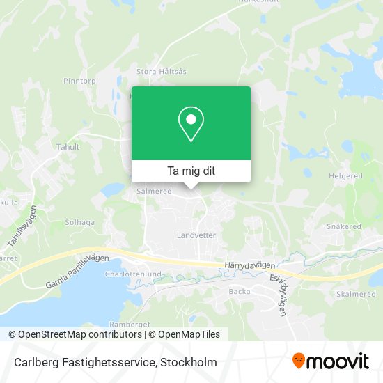 Carlberg Fastighetsservice karta