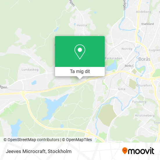 Jeeves Microcraft karta