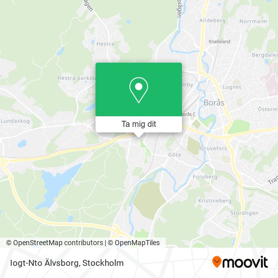 Iogt-Nto Älvsborg karta