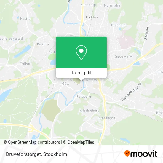 Druveforstorget karta