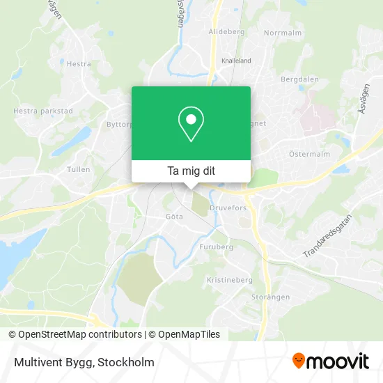 Multivent Bygg karta