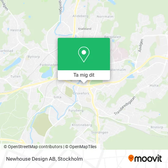 Newhouse Design AB karta