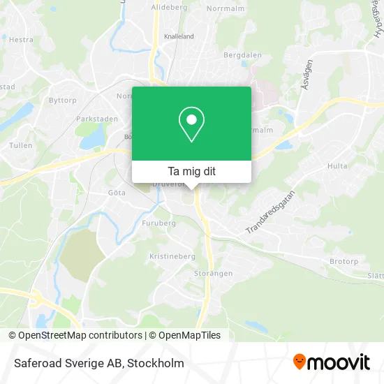 Saferoad Sverige AB karta