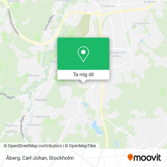 Åberg, Carl-Johan karta