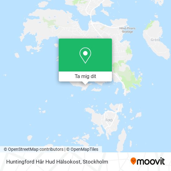Huntingford Hår Hud Hälsokost karta
