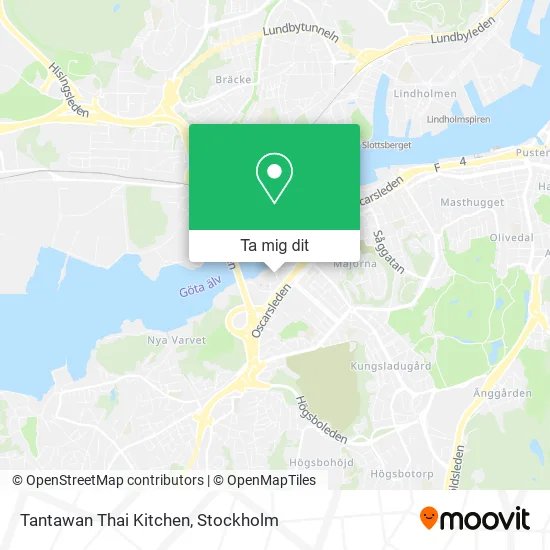 Tantawan Thai Kitchen karta