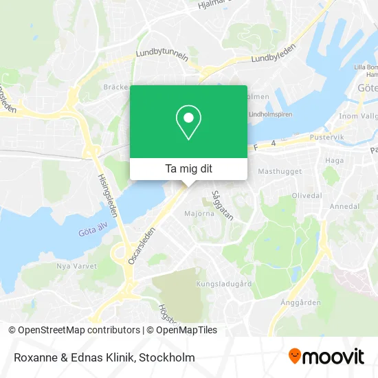 Roxanne & Ednas Klinik karta