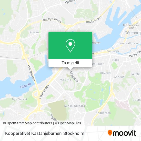 Kooperativet Kastanjebarnen karta