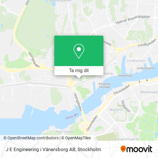 J E Engineering i Vänersborg AB karta