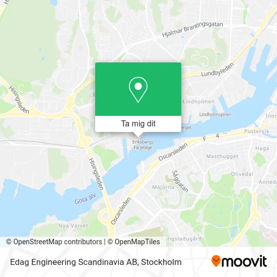 Edag Engineering Scandinavia AB karta