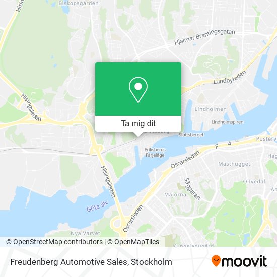 Freudenberg Automotive Sales karta