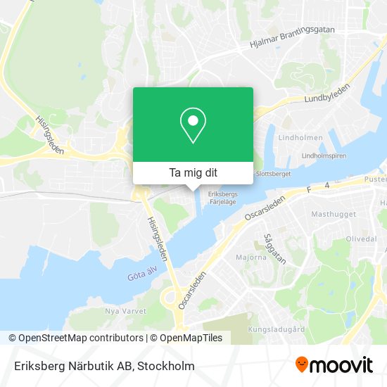 Eriksberg Närbutik AB karta