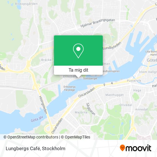 Lungbergs Café karta